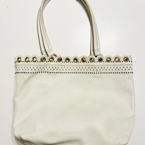 Miu Miu White Tote Bag